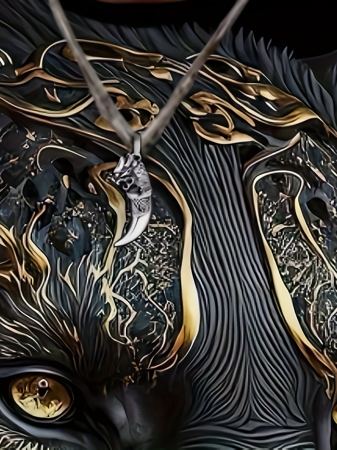 Men's Tiger Print T-Shirt Short Sleeve Crew Neck Polyester Spandex Casual Outdoor