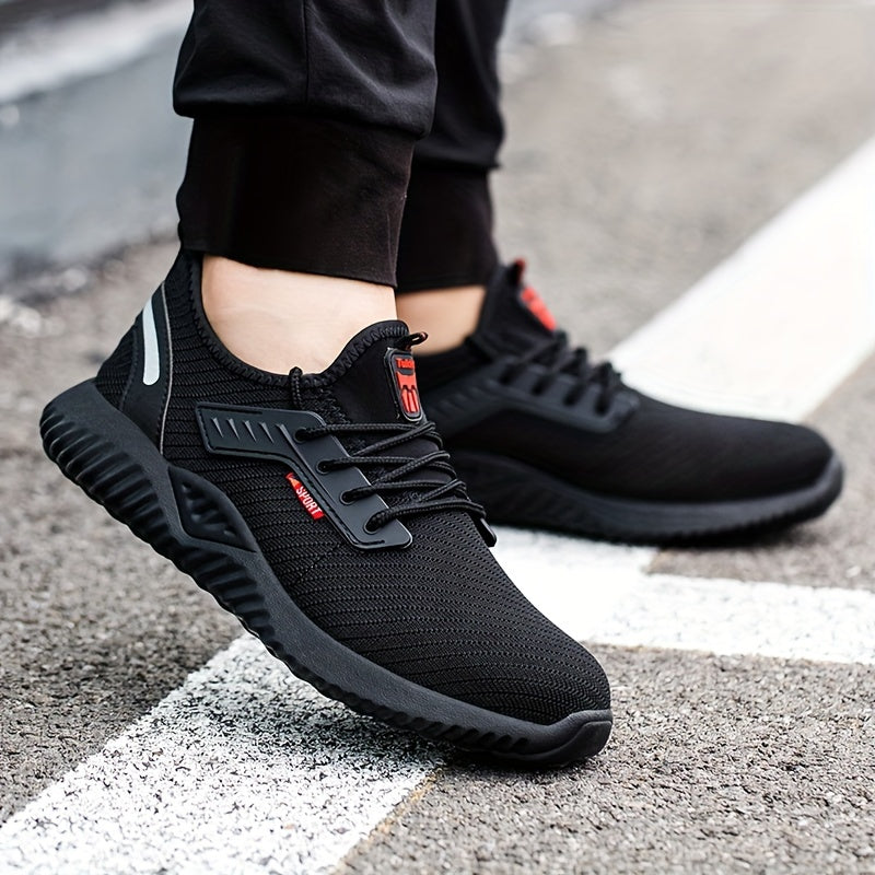 Men's Steel Toe Work Shoes Lightweight Breathable Safety Shoes for Men