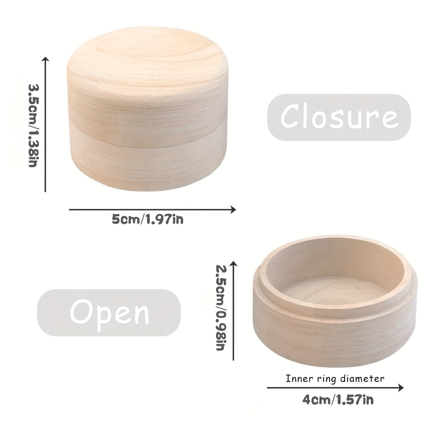 Wooden Keepsake Box for Memories and Gifts, Decorative Storage Container