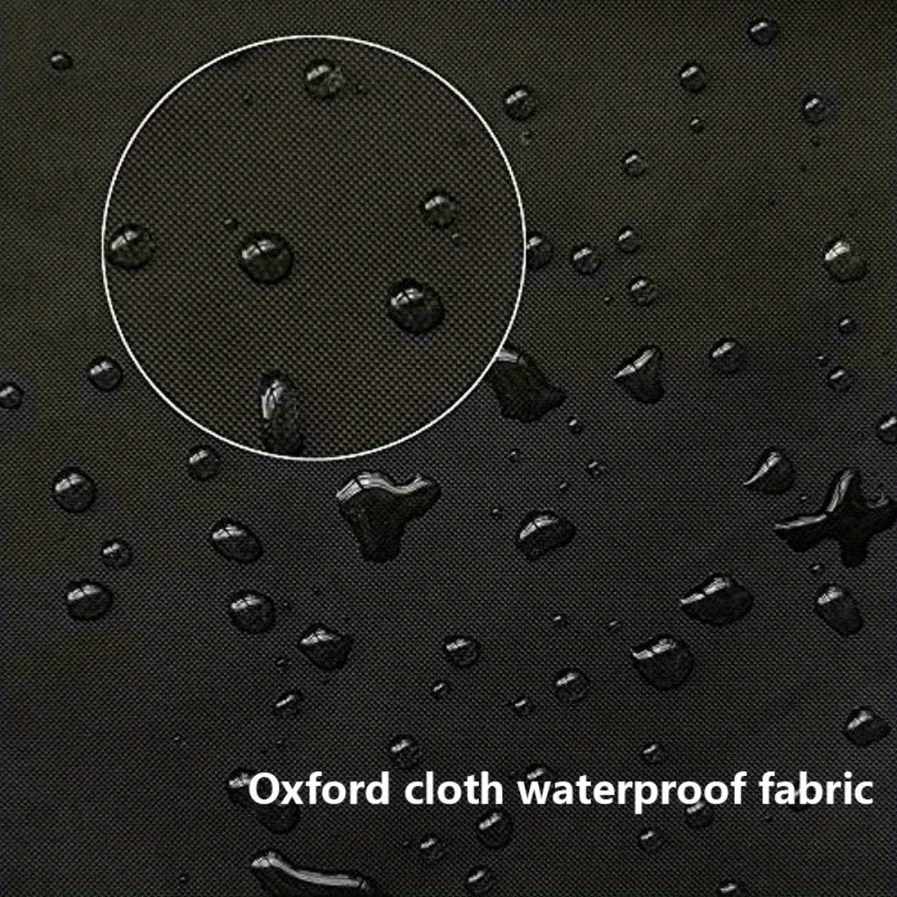 Waterproof Firewood Cover Set with Lid and Tote Bag for Outdoor Fire Pit Storage