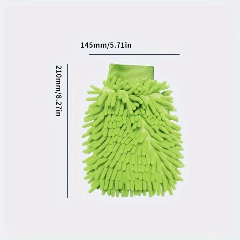 Avtomobilni yuvish uchun qo‘lqoplar, yumshoq sochiq qo‘lqoplar, avtomobillar va oynalarni tozalash uchun