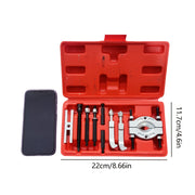 9pcs Bearing Puller Set, Durable Steel, Professional Separator Tools Kit for Gearbox and Engine Repairs