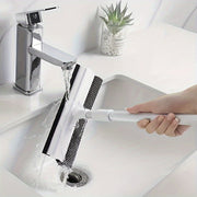 Shisha tozalash kombosi: 1 dona, 2-in-1 qirqish va yuvish uchun. Uzoq tutqich, ikki tomonlama derazalar, shisha pollar va boshqalar uchun. Squeegee va qirqgichlarni o'z ichiga oladi. Avtomobillar, uy tozalash va boshqalar uchun mukammal.