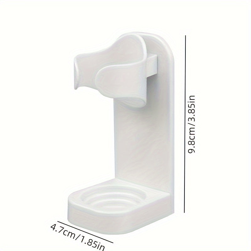 Wall-Mounted Electric Toothbrush Holder for Bathroom Organization