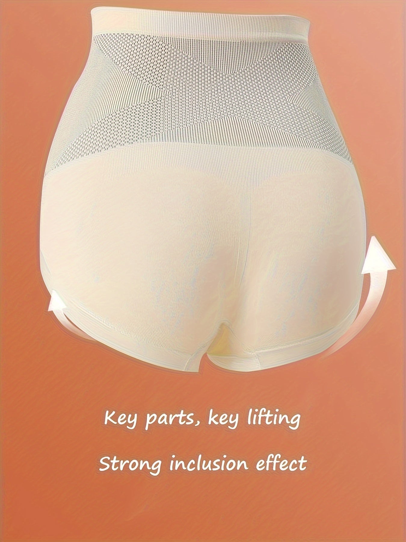Women’s High-Waist Seamless Shapewear Briefs in Polyamide Knit Fabric Set of 10 S-XXXL