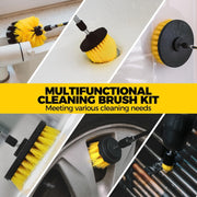 Cleaning Brush Set with 8/12/24 Drill Attachments, Electric Brush, Extension