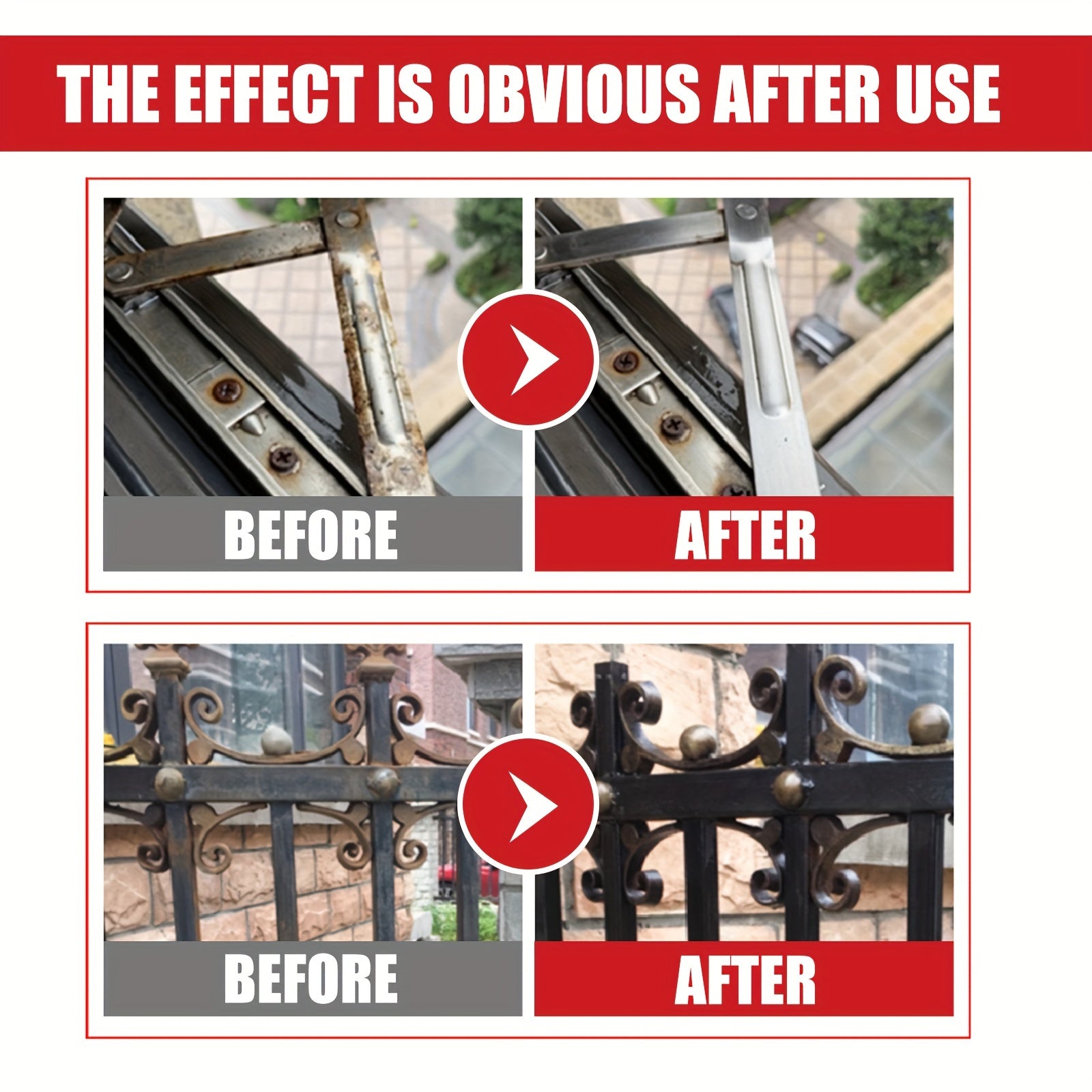 Water-Based Metallic Car Rust Proof Paint Set with Cleaning Tools