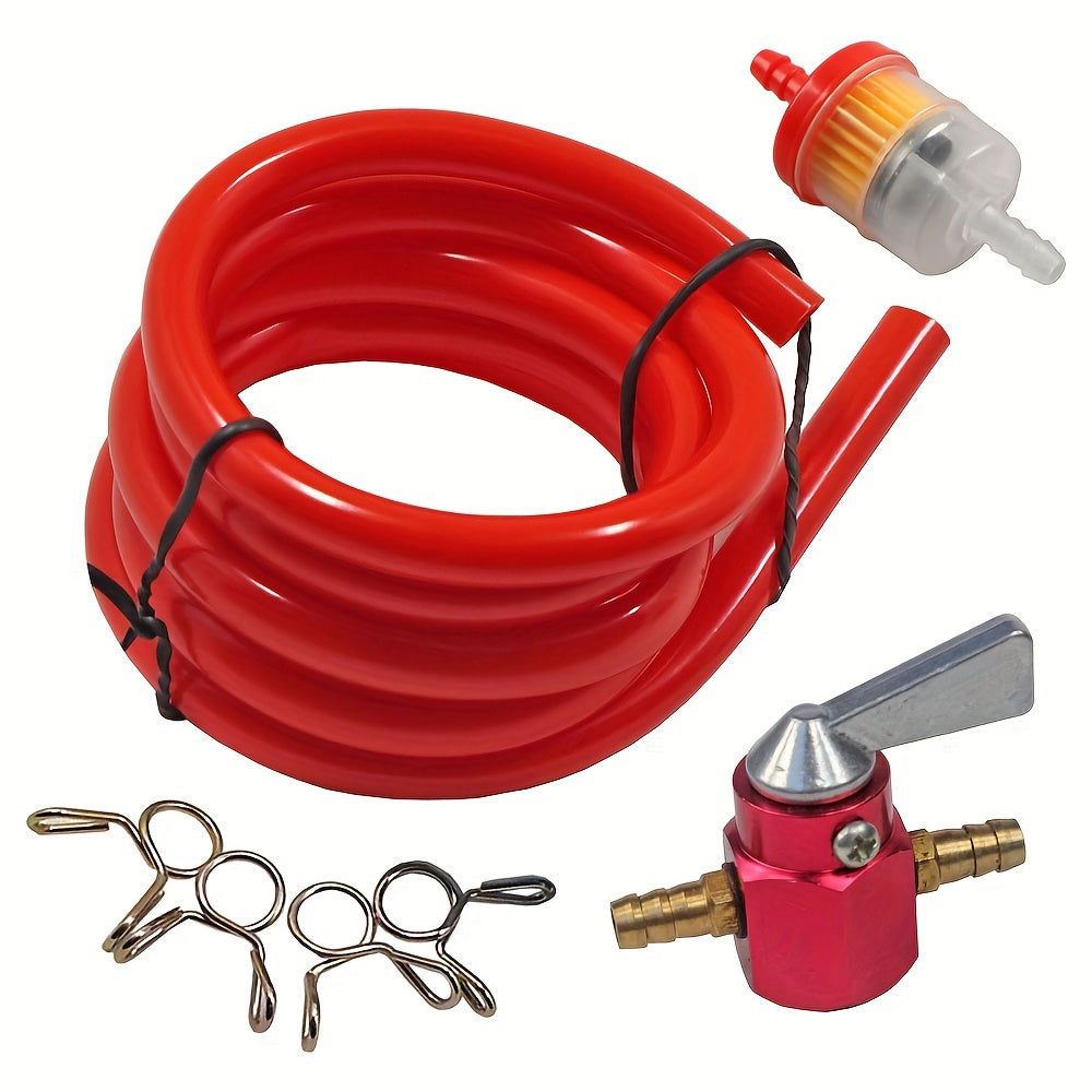 Flexible Fuel Pipe Hose Kit for Motorcycles and ATVs 99.97cm Spare Replacement