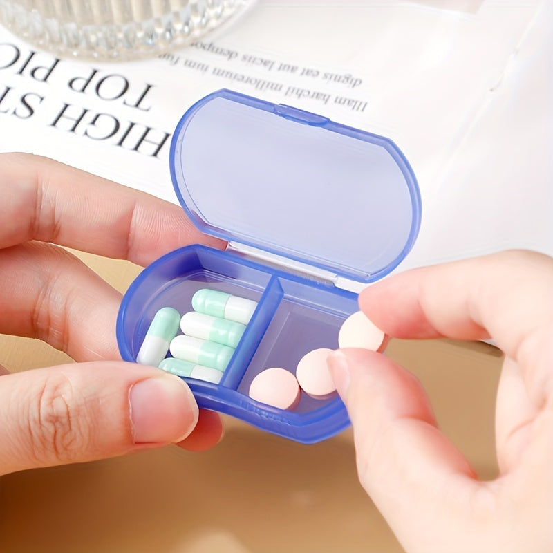 Portable Plastic Medicine Box for Travel and Daily Use