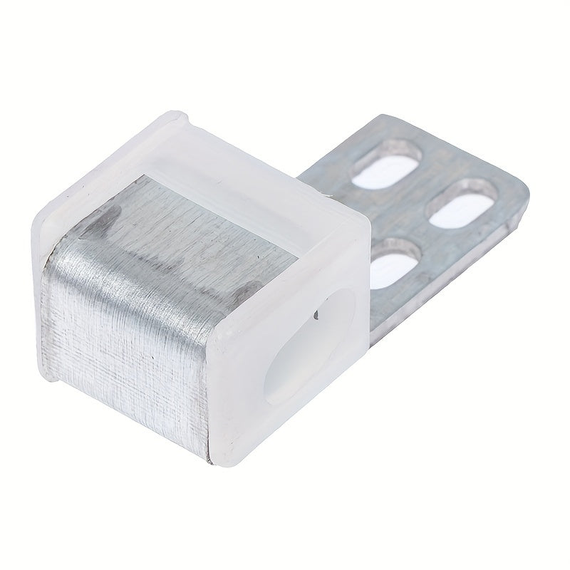 2-Pack White Metal Sofa Spring Clips for Couch Cushion Repair