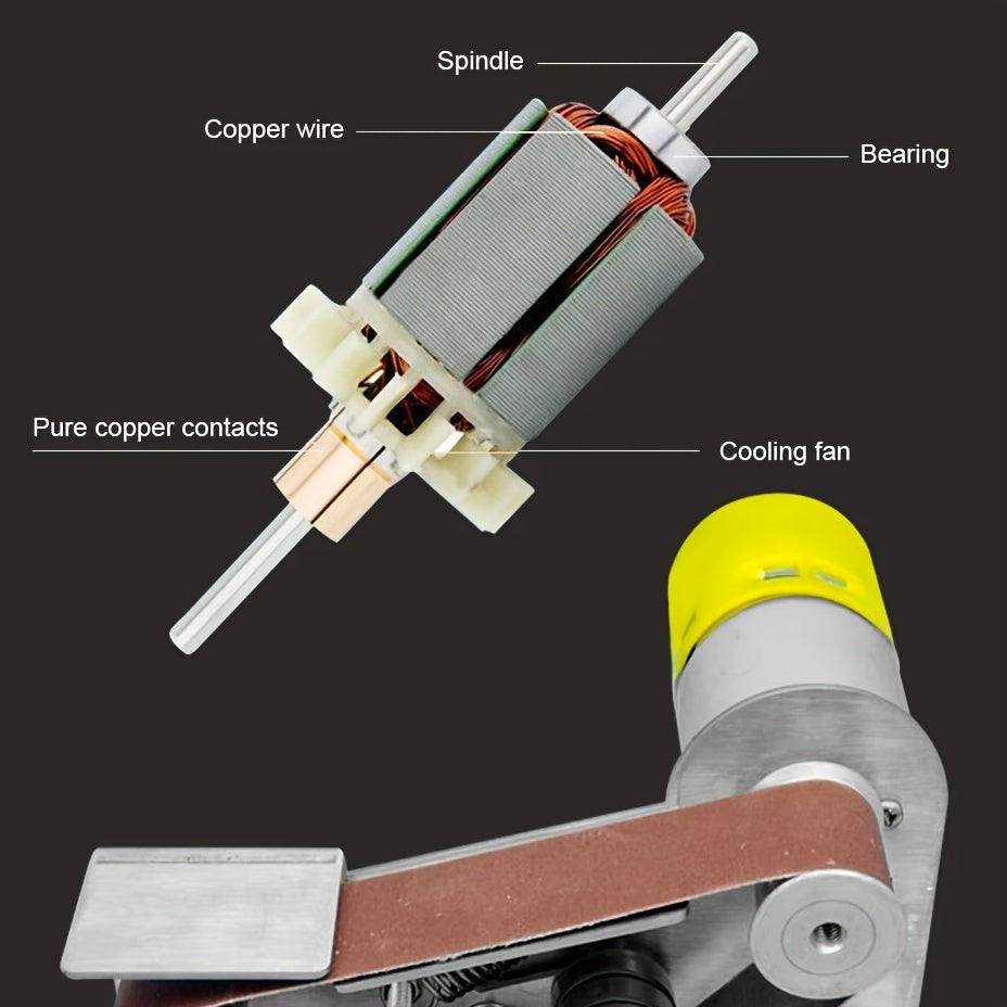 Electric Knife Sharpener with 7 Adjustable Speeds for Kitchen, Crafting, Hunting and Woodworking