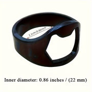 Set of 5 Stainless Steel Bottle Openers for Bar Use No Power Needed