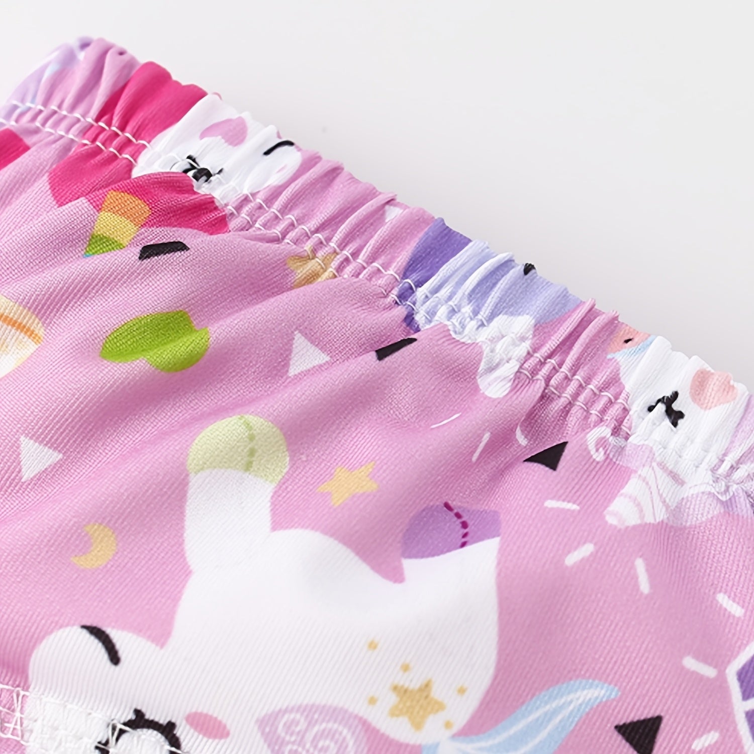 Conjunto de pantalones de entrenamiento para niños pequeños de 0-6 años, lavable, poliéster, punto, cintura elástica, pack de 3