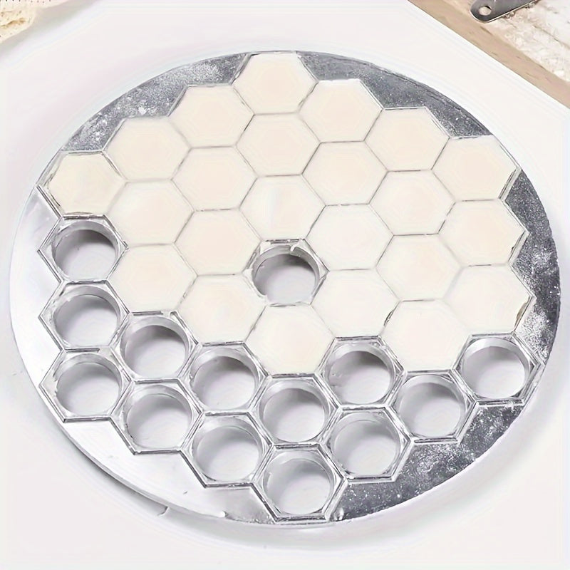 Aluminum Dumpling Maker with 37 Holes for Meat and Pastries Kitchen Tool