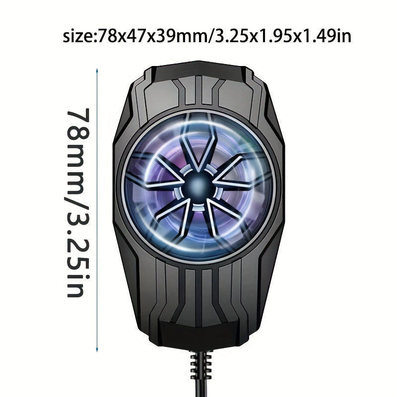 USB Phone Cooler Fan for Mobile Phones with Cooling Effect