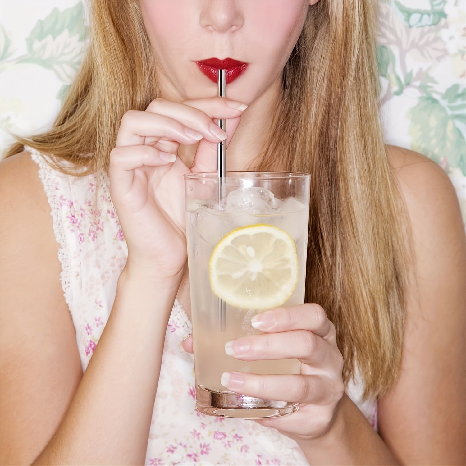 10 ta Qayta ishlatiladigan zanglamaydigan po'latdan yasalgan ichimlik uchun quvurlar 21.59 sm bilan tozalash cho'tkalar