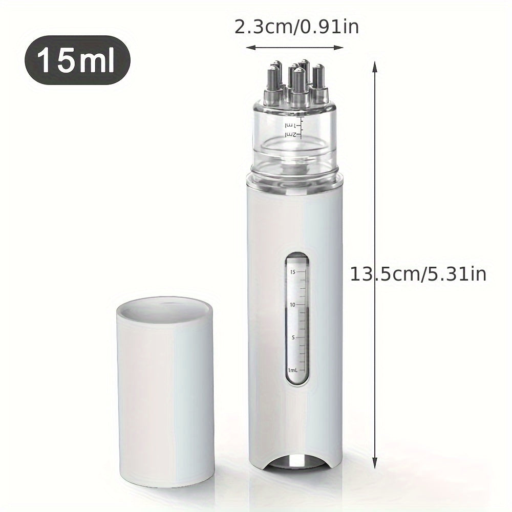 Portable Scalp Massager Comb for Hair Growth and Oil Application, Refillable, Waterproof