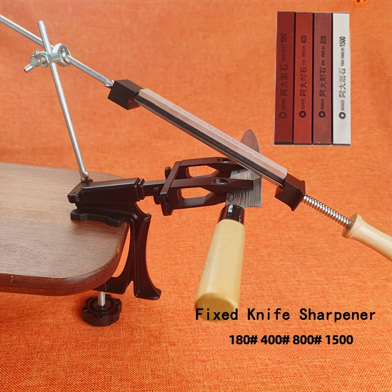 Uy oshpazlari uchun pichoqni qirqish uchun maxsus maydalash tizimi bilan pichoqni silliqlash mashinasi