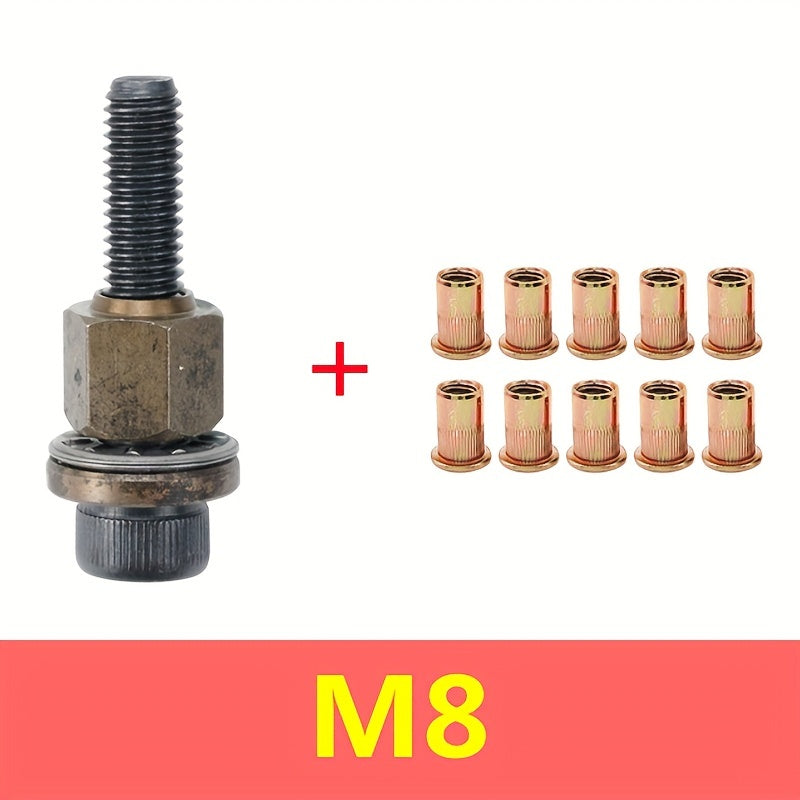 Manual Rivet Nut Tool for Thin Iron Skin Carbon Steel Easy to Use