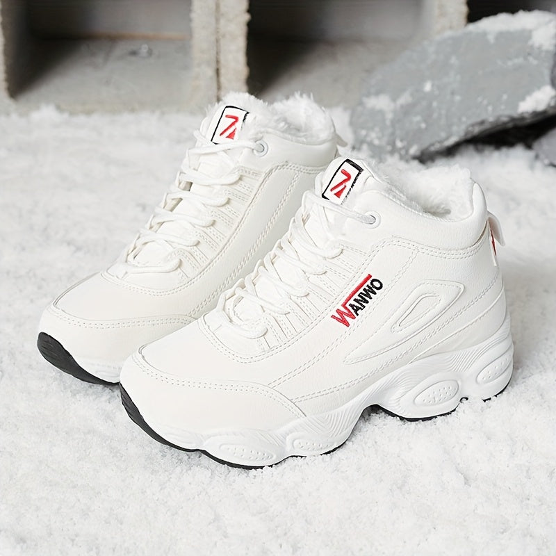 Women's Insulated Snow Boots - Thermal, Slip-Resistant, Winter Wear