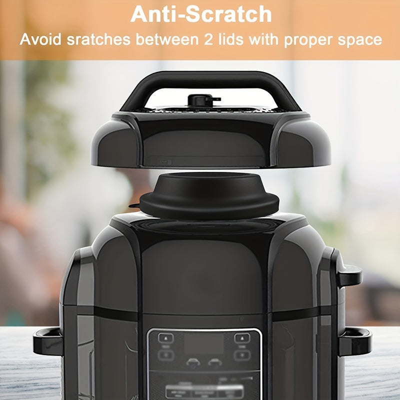 Silicone Lid Stand and Steam Diverter for Pressure Cookers 5QT-8QT