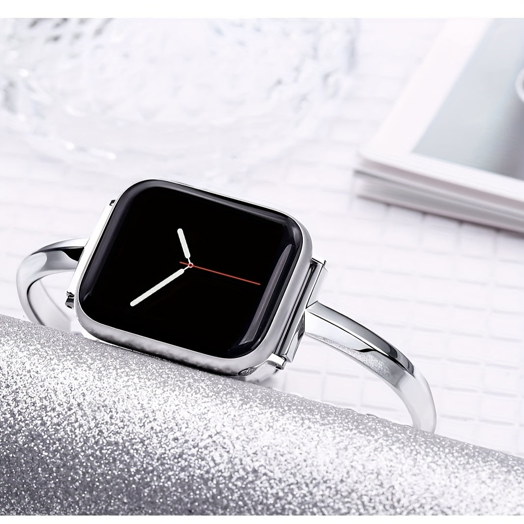 Women's Aluminum Alloy T-Shape Smartwatch Strap for Apple Watch 38mm-49mm