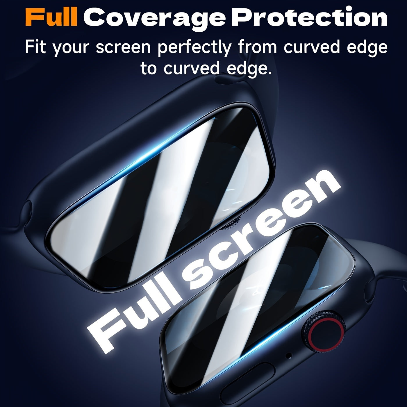 2pcs Plastic Screen Protectors for Apple Watch Series 10 9 8 7 Ultra 2  Ultra  S4  5  6  SE 40mm 41mm 42mm 44mm 45mm 46mm 49mm HD Clear Shock-Resistant Easy Installation