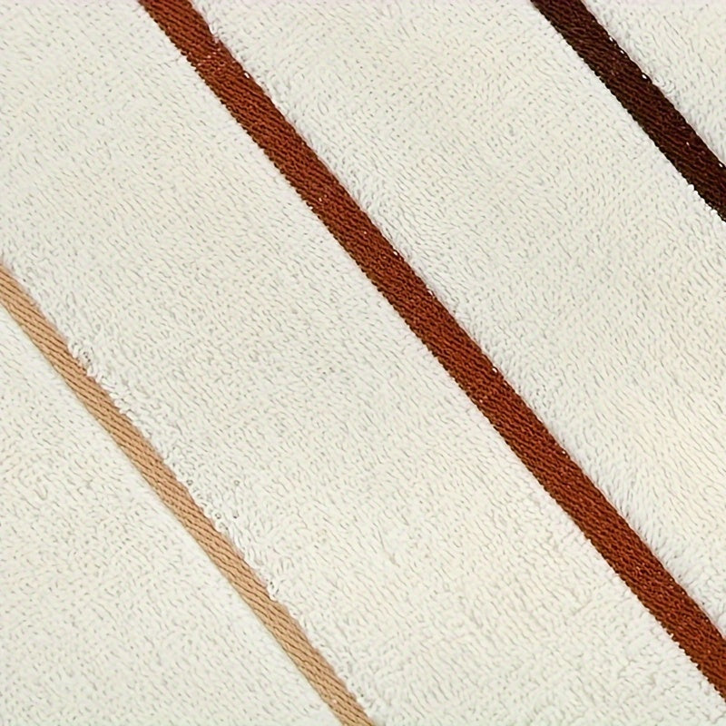 Cotton Hand Towel 476 GSM Knit Fabric 32x74 cm for Face Bathroom Home Outdoor