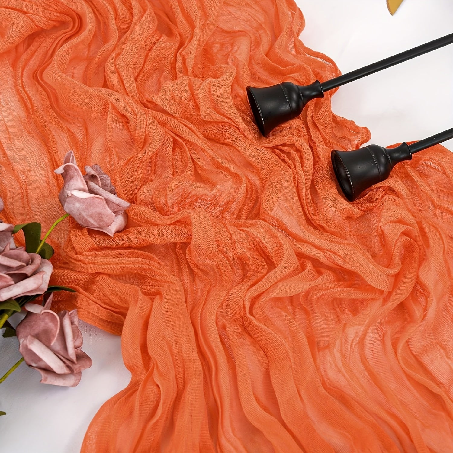 Полиэстеровая дорожка для стола для свадеб и вечеринок, романтический дизайн, 72 дюйма