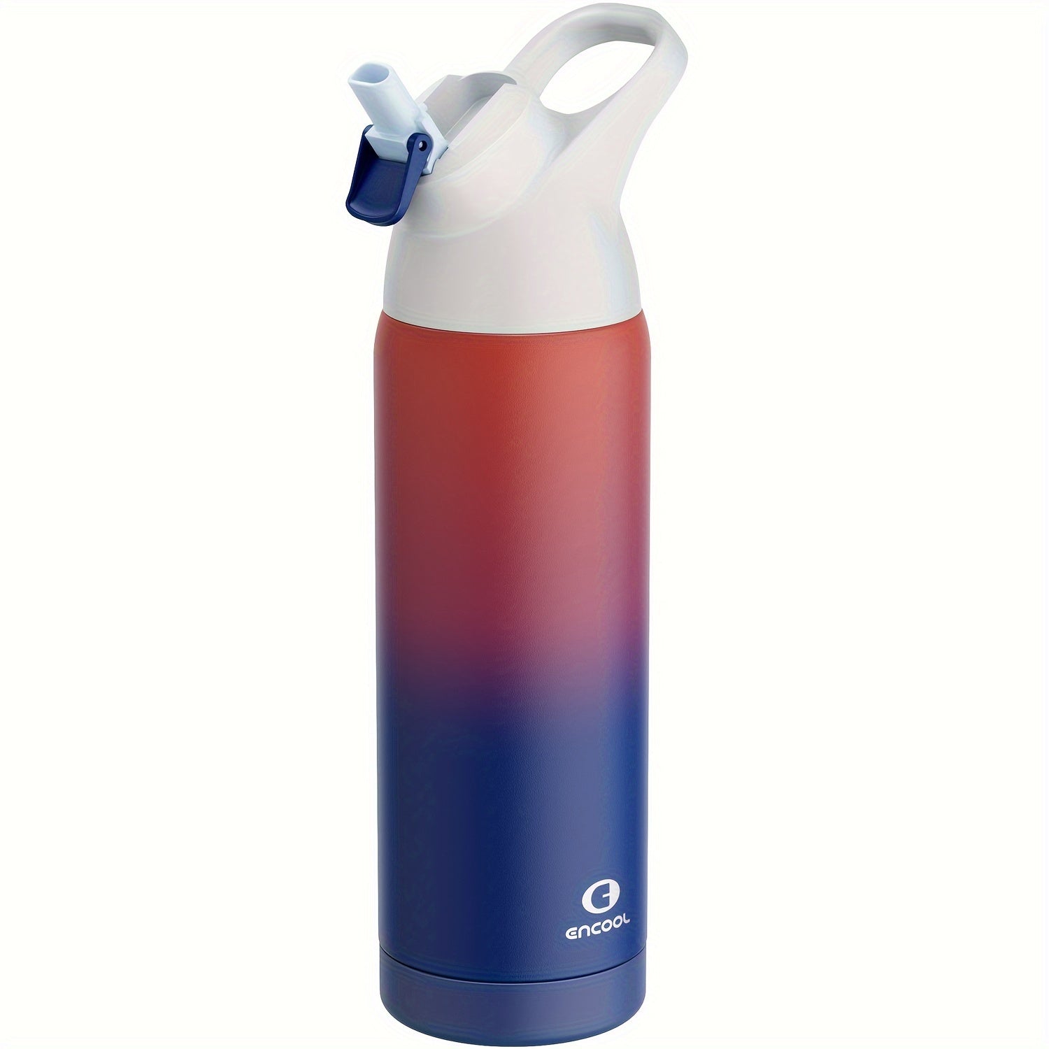 24oz Stainless Steel Water Bottle with Leak-Proof Tritan Lid and Carry Loop