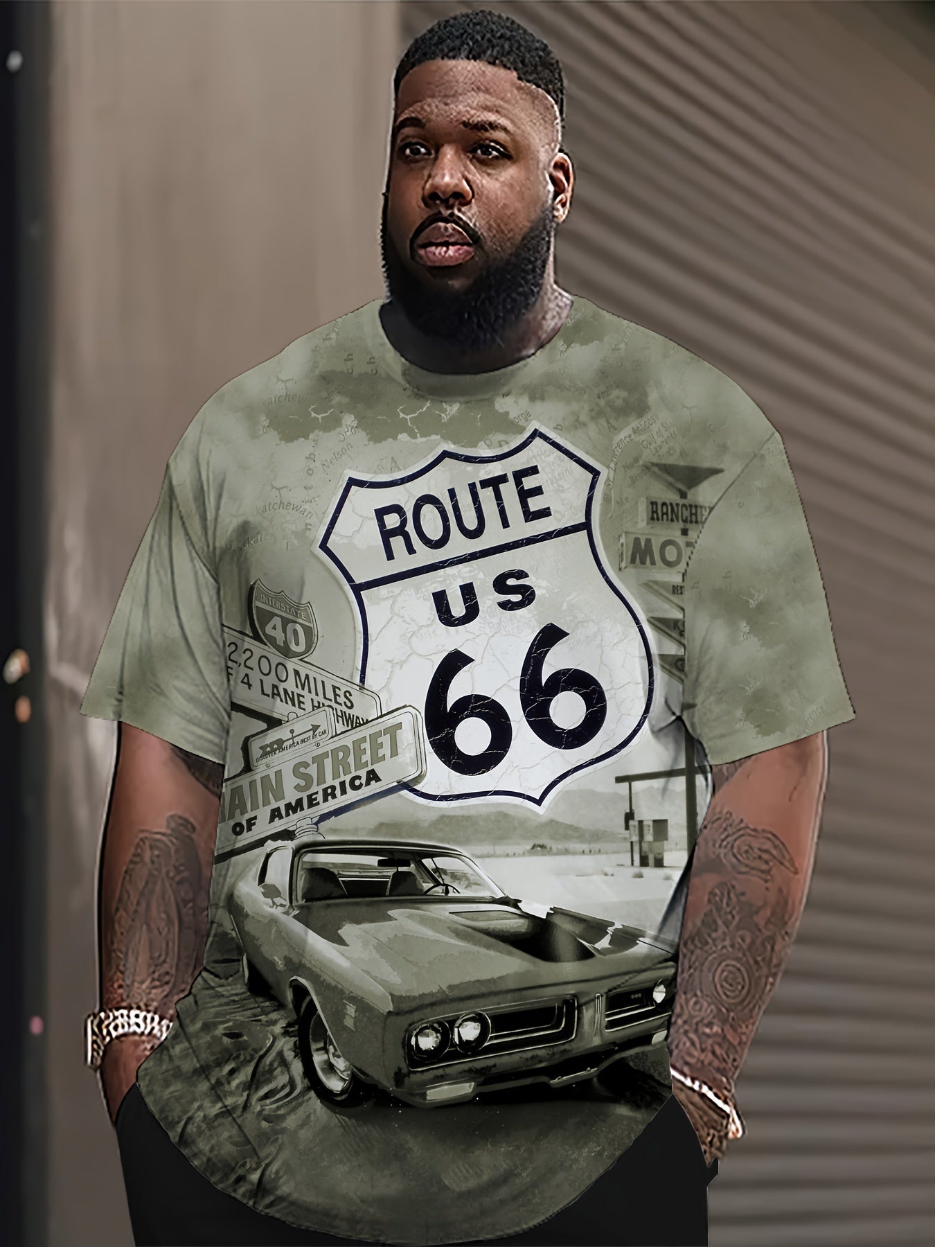 Мужская короткая футболка из полиэстера с мультяшным принтом, повседневный спортивный стиль