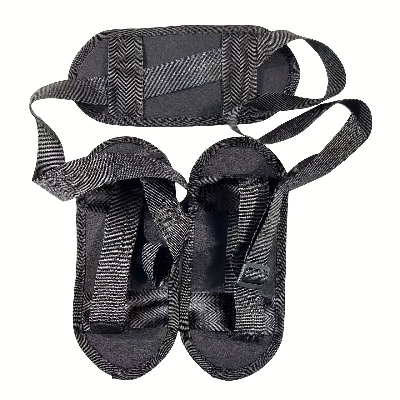 Kattalar ayol charmidan tayanchli oyoq bog'lamasi, sozlanadigan SM o'yinchoq juftliklar uchun