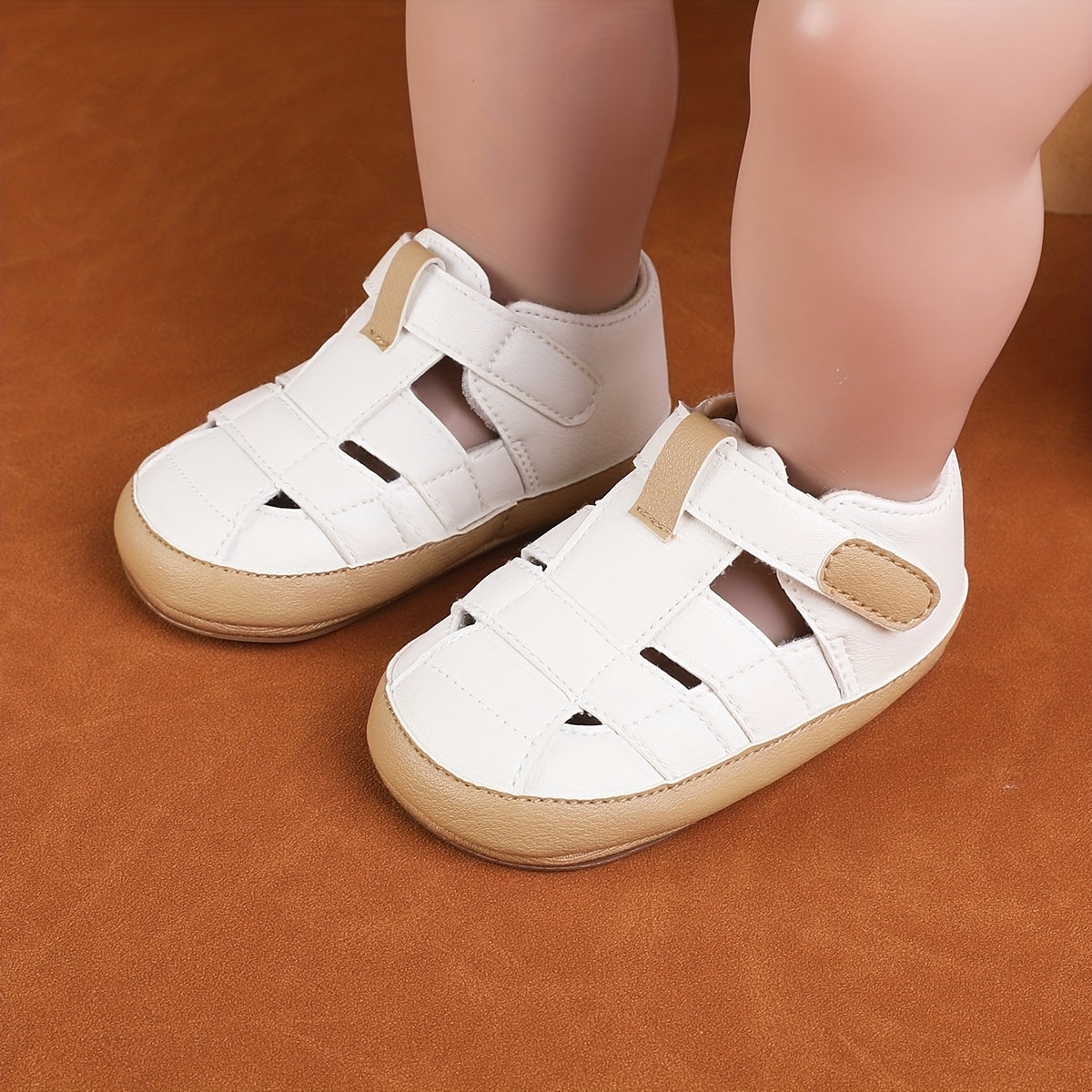 Baby Boys Breathable Casual Sandals Lightweight Anti-Slip Indoor Outdoor Spring Summer Autumn