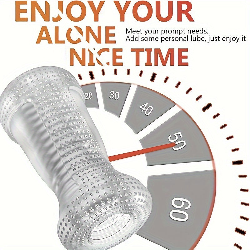 Men Soft TPE Training Cup Sex Toy for Adults