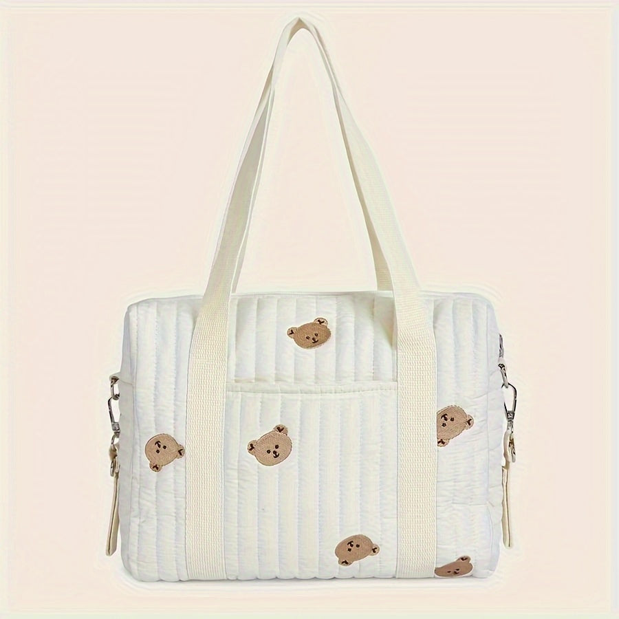 Medium-Sized Diaper Bag for Parents on Multi-Bear Outings