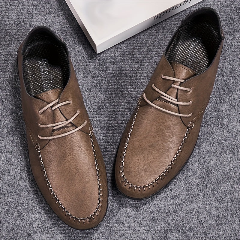 Erkaklar uchun teridan yasalgan loaferlar, tashqi makon uchun, kundalik kiyim, qora, 9 o'lcham