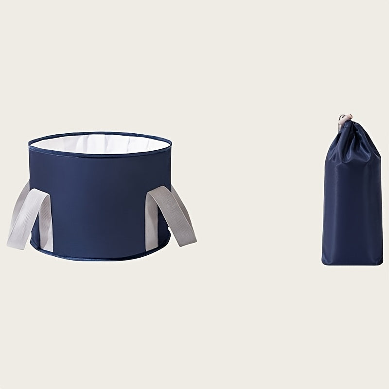 Foldable Aluminum Foot Soaking Basin Insulated Hydrotherapy EVA Material for Relaxation