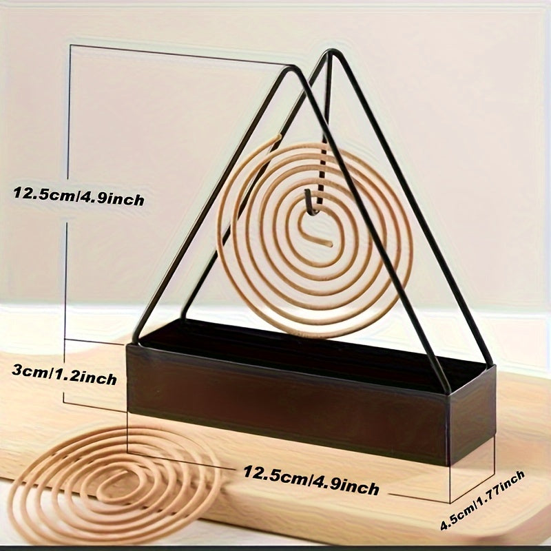 Металлический треугольник для держателя муравьиной спирали для дома и декора комнаты
