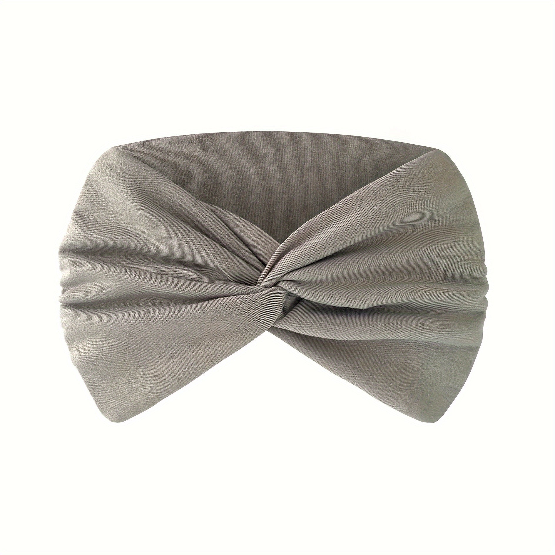 Set of 4 Bohemian Style Sports Headbands Elastic Turbans for Yoga and Workout Women