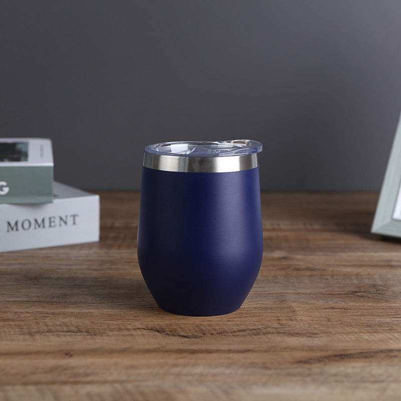 Double Wall Vacuum Travel Mug 6oz 12oz Coffee Tumbler with Lid for Hot Cold Drinks