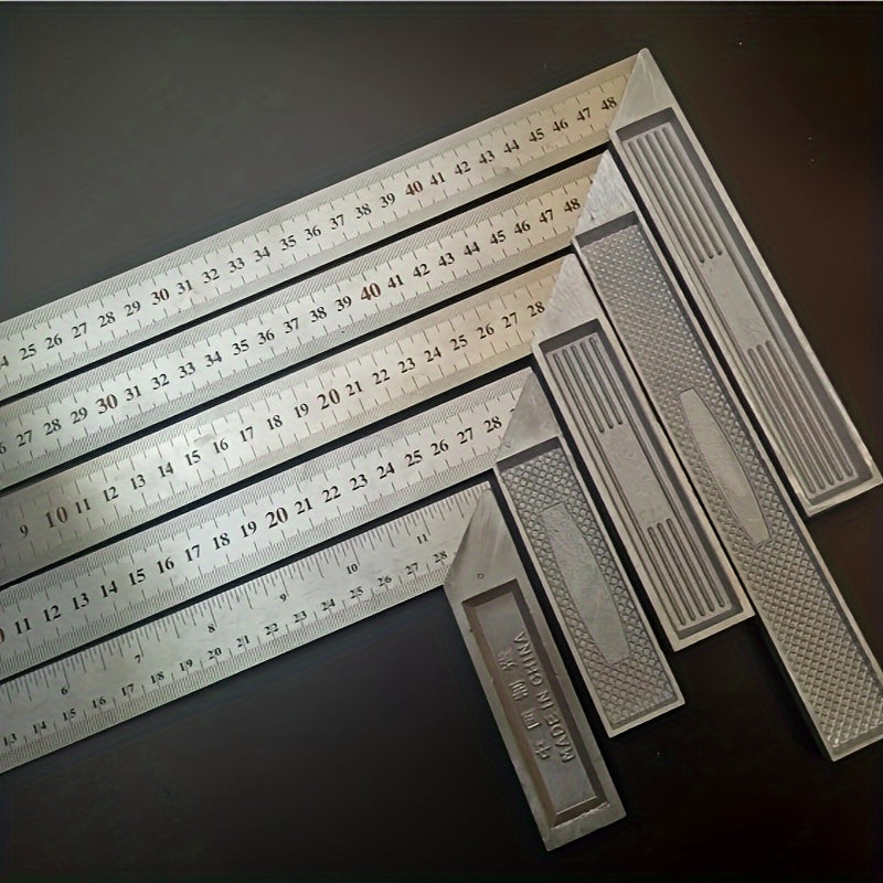 250cm Aluminum Angle Ruler Waterproof Steel Square for Woodworking and Industrial