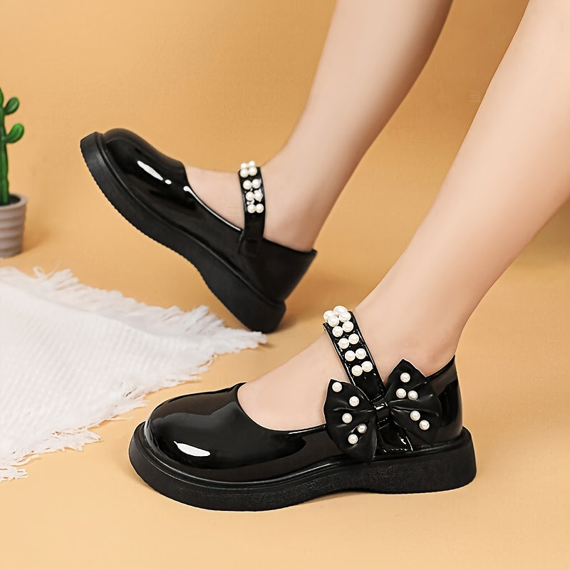 Girls Children's Casual Shoes Fall Solid Color Microfiber EVA Easy to Put On