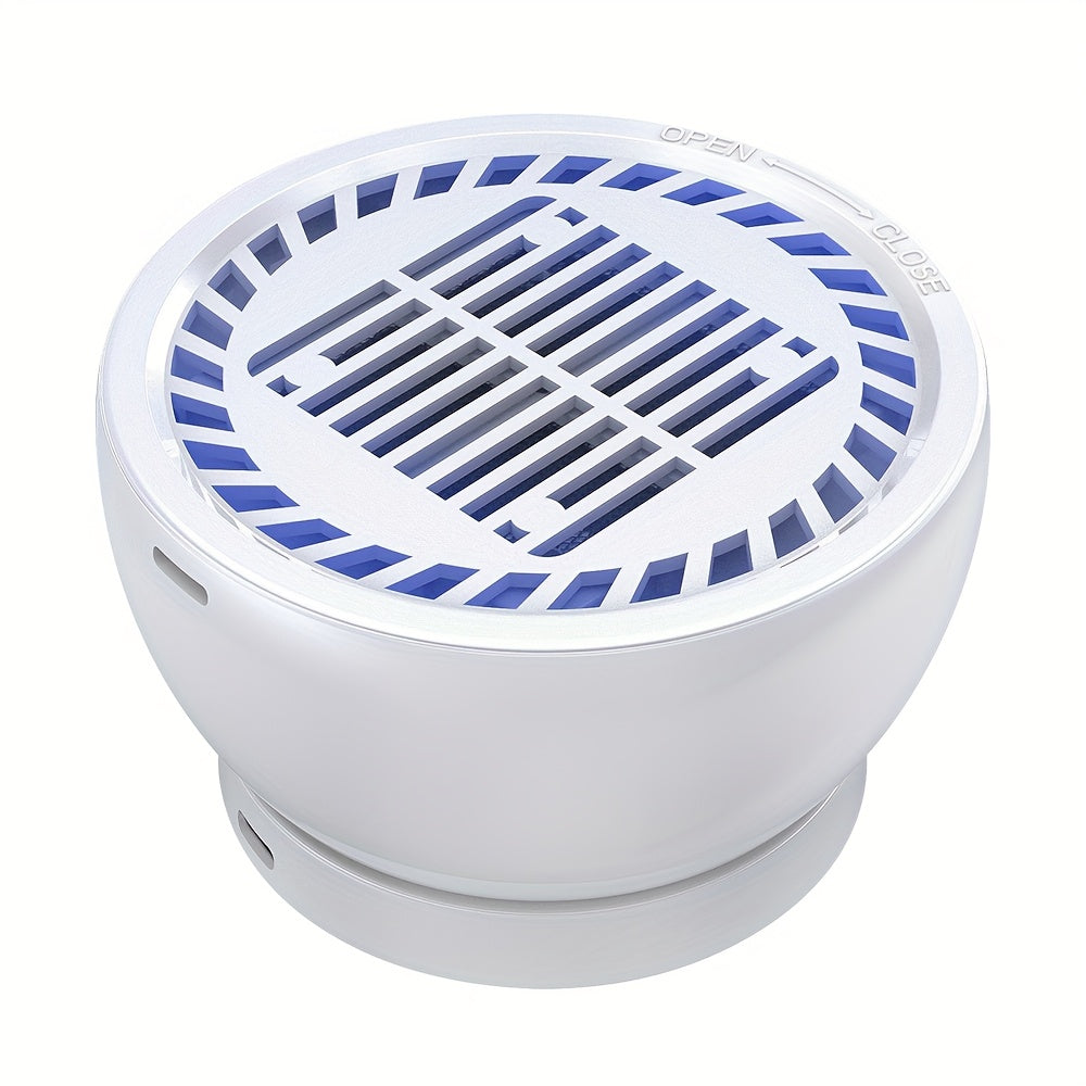 Meva va sabzavotlar uchun portativ vodorod suvi ionizatori - 4000mAh lityum batareyali USB quvvatlanadigan tozalash qurilmasi, yuqori samarali filtratsiya tizimi, oq ABS dizayni, oziq-ovqat uchun xavfsiz