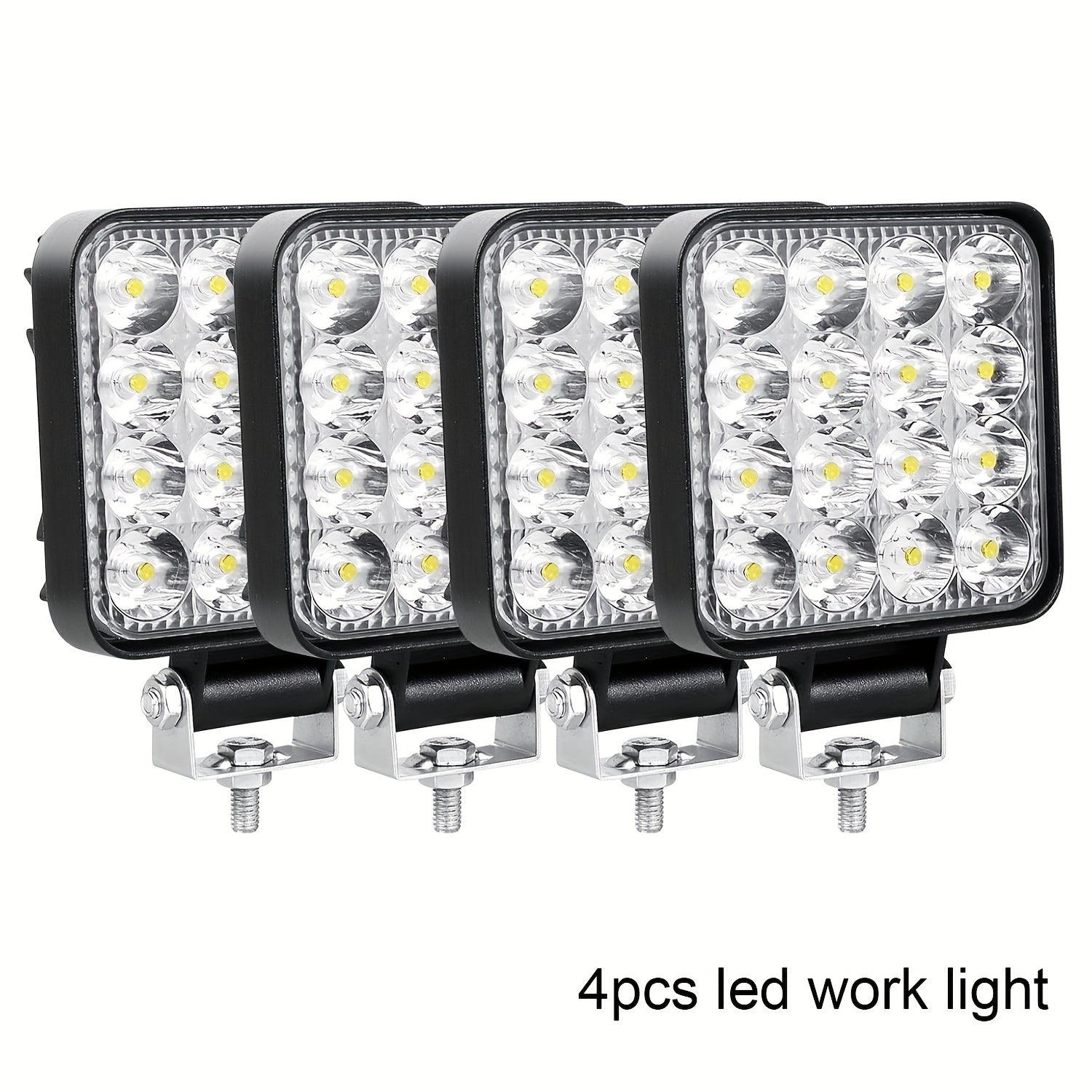 Mini LED Work Light Bar 8.38cm White Off Road Spot Flood for Tractor Truck SUV