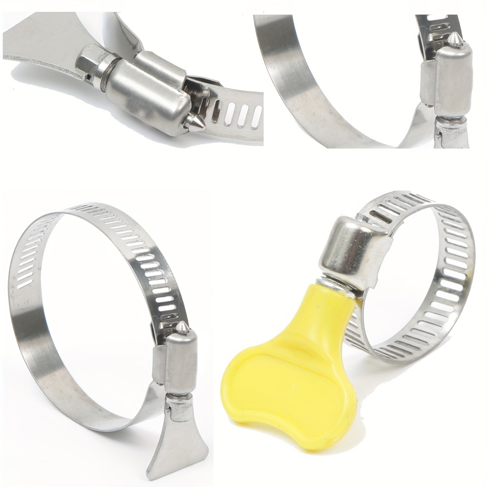 Набор для замены противоскользящих пряжек из нержавеющей стали для высоких стульев с резиновыми кольцами