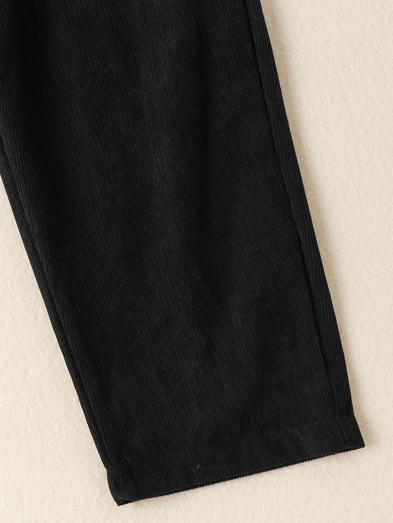 Boys Plaid Hooded Shirt and Pants Set Fall Winter Casual Polyester