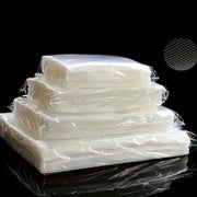 Vacuum Sealer Bags 100 Pack Textured Transparent Food Storage for Kitchen