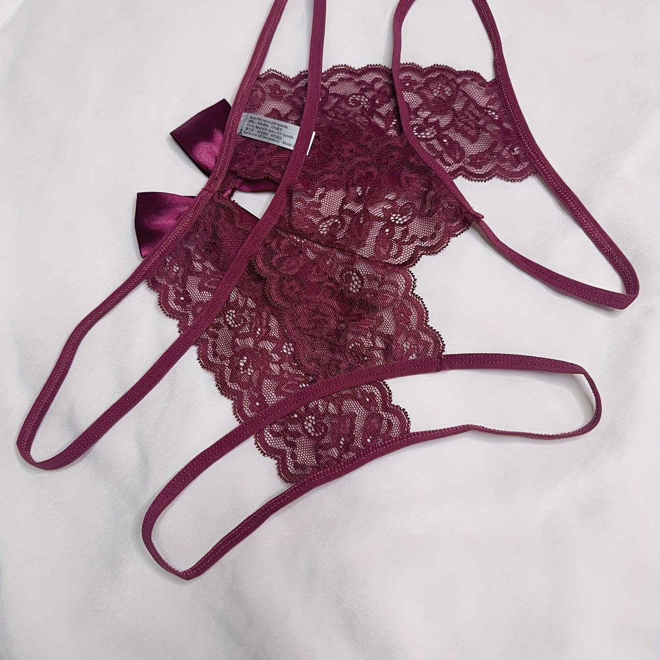 Ochiq qinli, ipli kamzul, ayollar uchun sexy ichki kiyim.