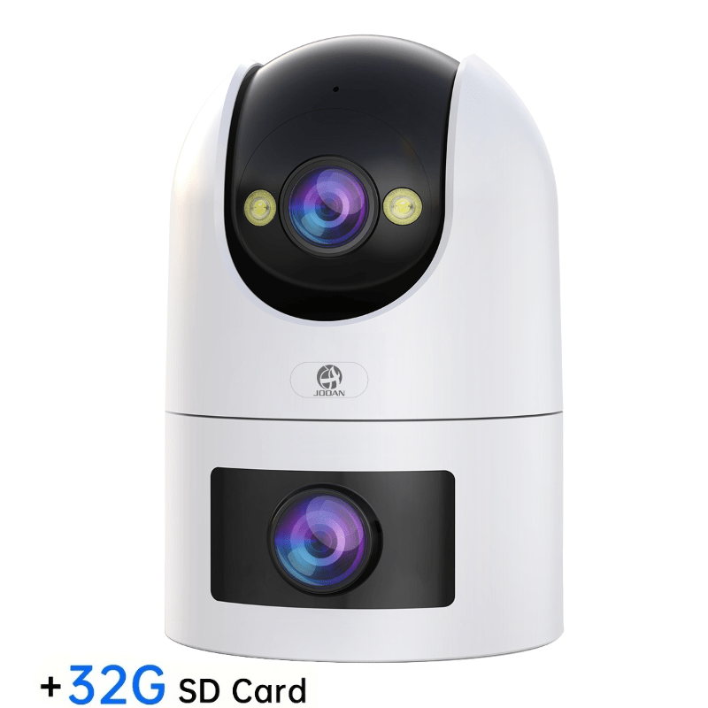 4K Ultra HD Outdoor Security Camera with Dual Lenses PTZ Motion Detection Wi-Fi