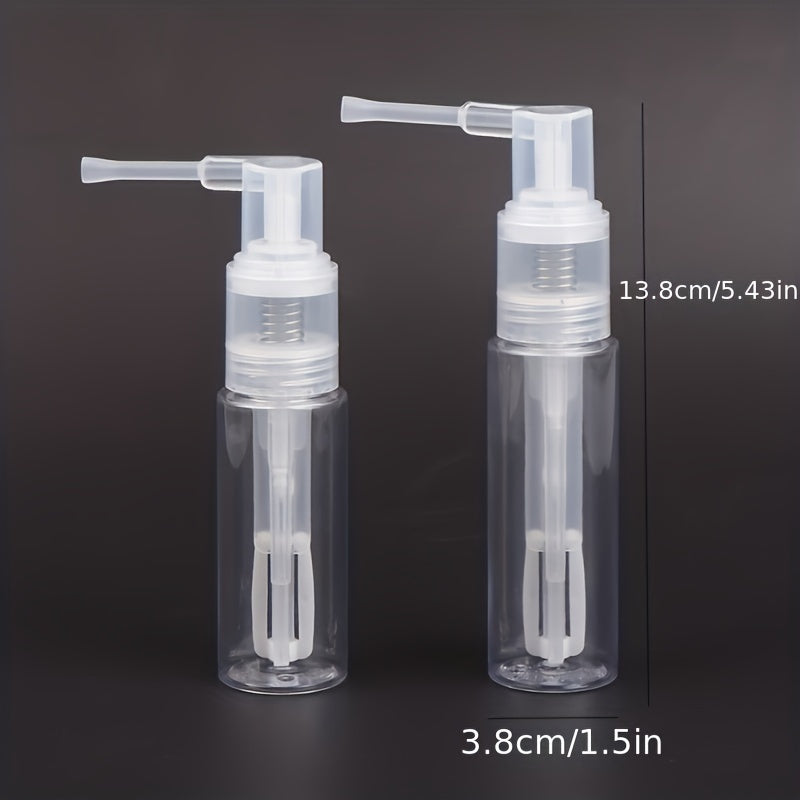 Refillable Glitter Duster Spray Bottle 14-60ml for Dry Powder Dispensing